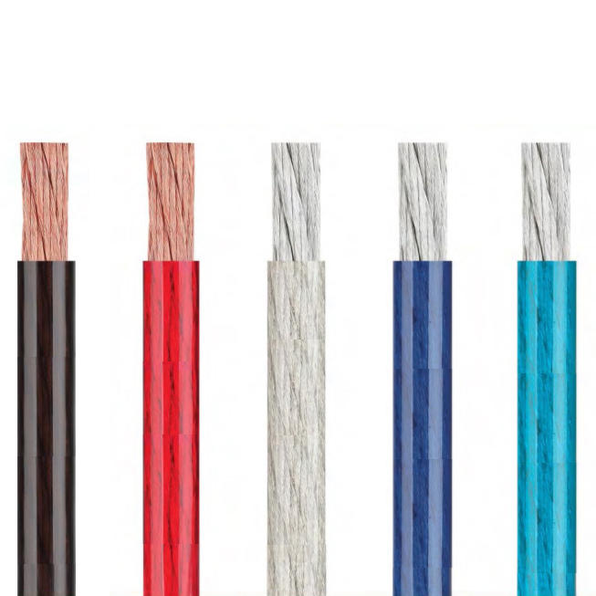 What is a clear power cable, and how does it differ from traditional power cables?